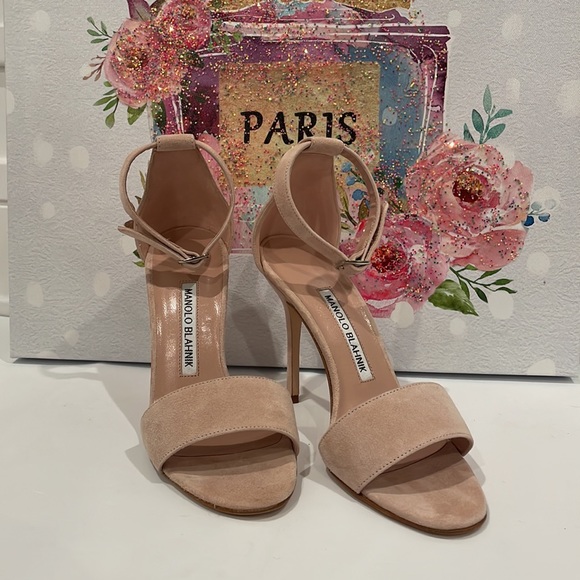 Manolo Blahnik Shoes - Manolo Blahnik ankle strap sandal (35)